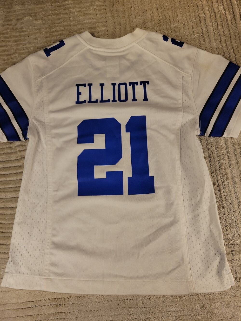 Nike Ezekiel Elliott Dallas Cowboys Football Jersey Youth Kids Medium 10-12 Boy